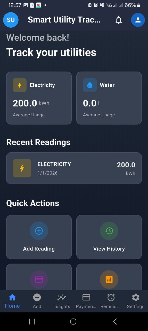 Smart Utility Tracker